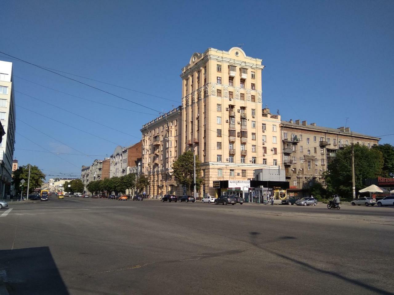 Квартира Студия Возле Метро Южный Вокзал Kharkiv Eksteriør bilde